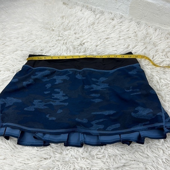 Lululemon Run: Pace Setter Skirt Heathered Texture Lotus Camo Oil Slick - Picture 3 of 8